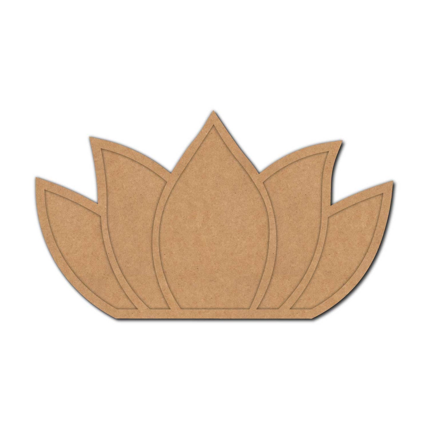 Lotus Two Layered Base MDF Design 2
