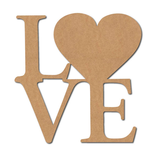 Love Cutout MDF Design 10