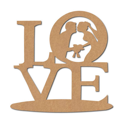 Love Cutout MDF Design 2