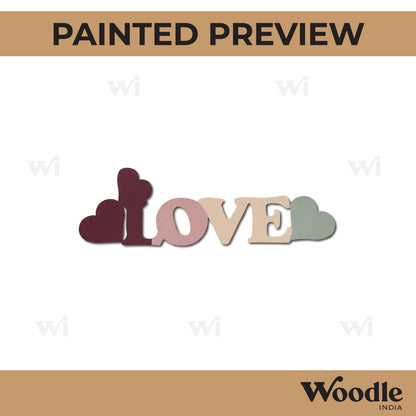 Love Cutout MDF Design 5