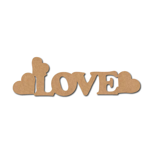 Love Cutout MDF Design 5