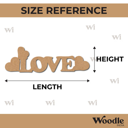 Love Cutout MDF Design 5