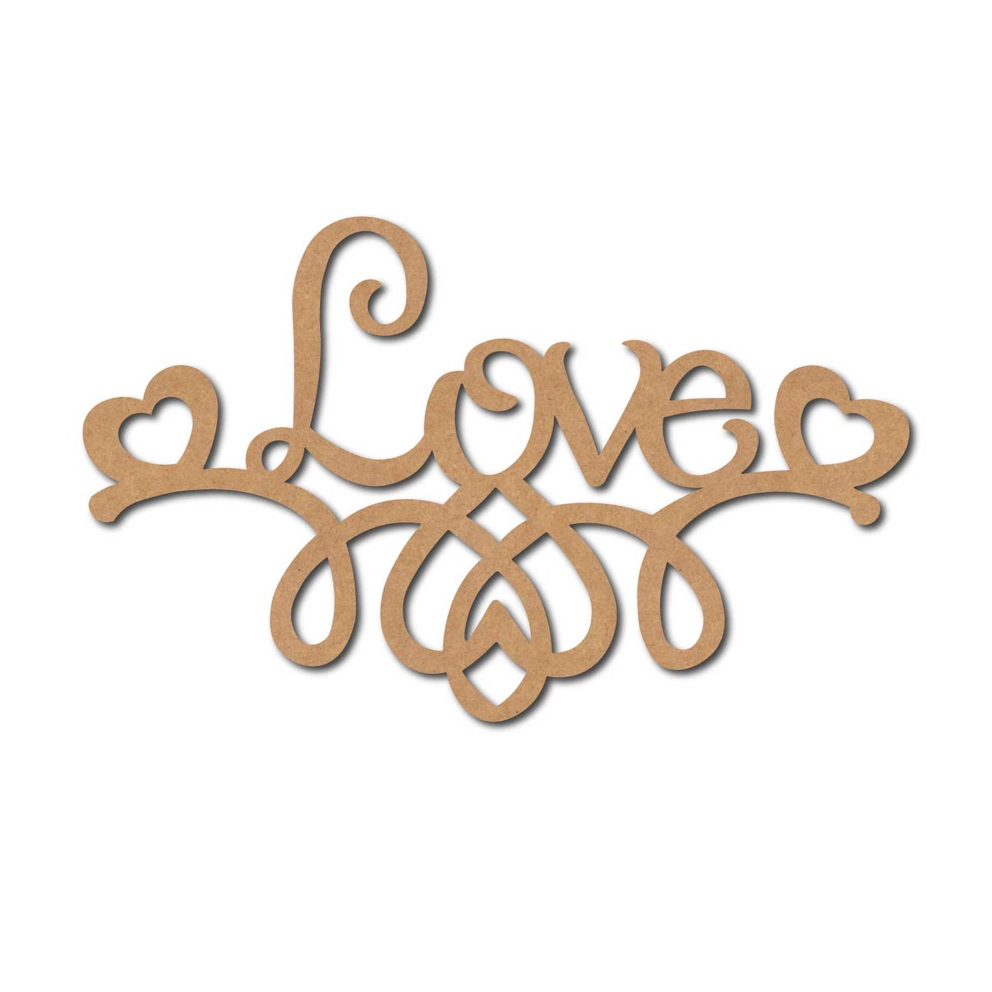 Love Cutout MDF Design 9