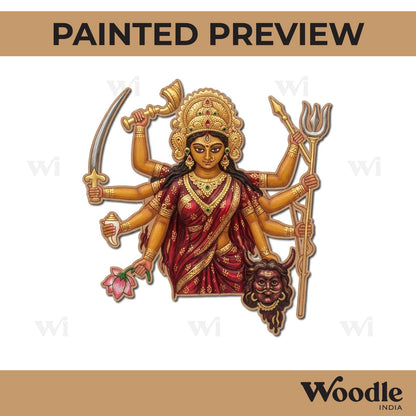 Maa Kali Pre Marked MDF Design 1