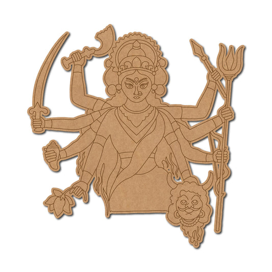 Maa Kali Pre Marked MDF Design 1