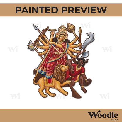 Maa Kali Pre Marked MDF Design 2