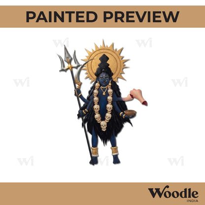 Maa Kali Pre Marked MDF Design 3