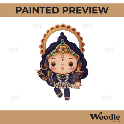 Maa Kali Pre Marked MDF Design 4