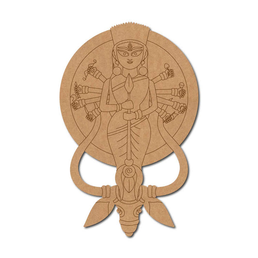 Maa Kali Pre Marked MDF Design 5