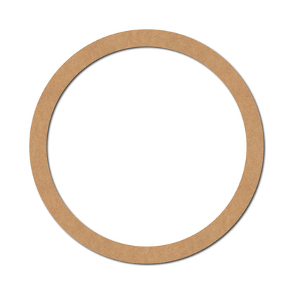 Macrame Ring Circle Cutout MDF Design 1