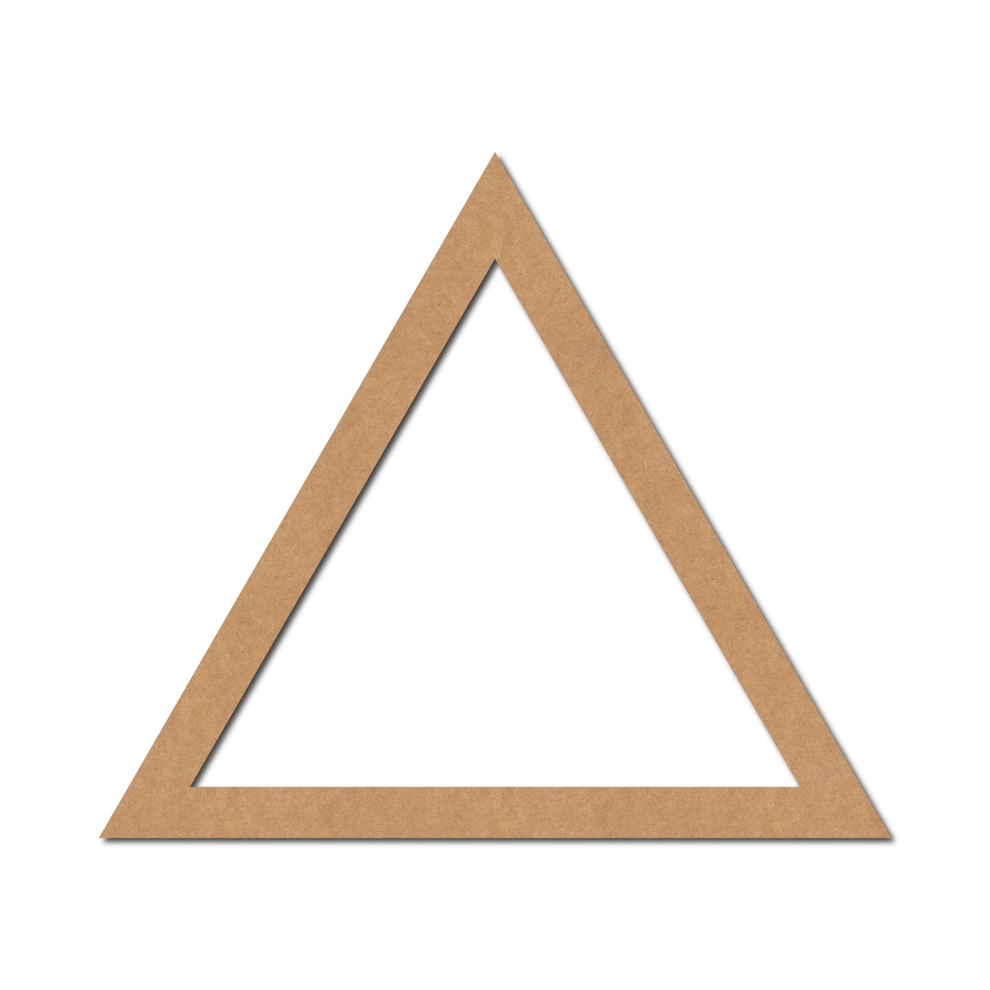 Macrame Ring Triangle Cutout MDF Design 1