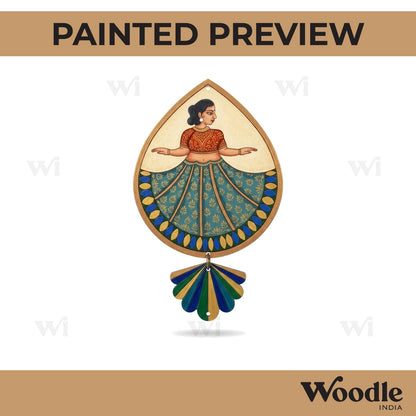 Madhubani Bandhanwar Pre Marked MDF Design 1