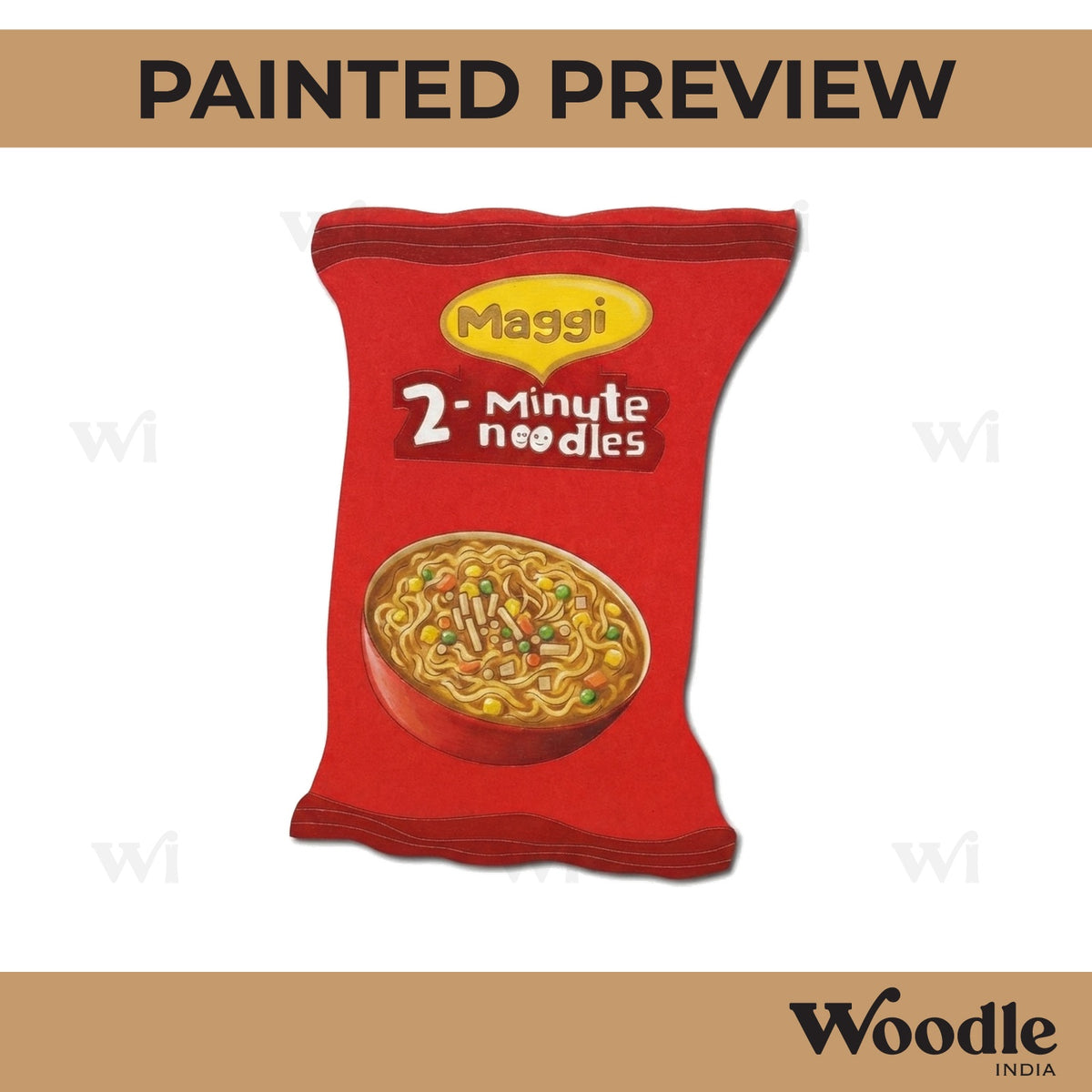 Maggi Pre Marked MDF Design 1