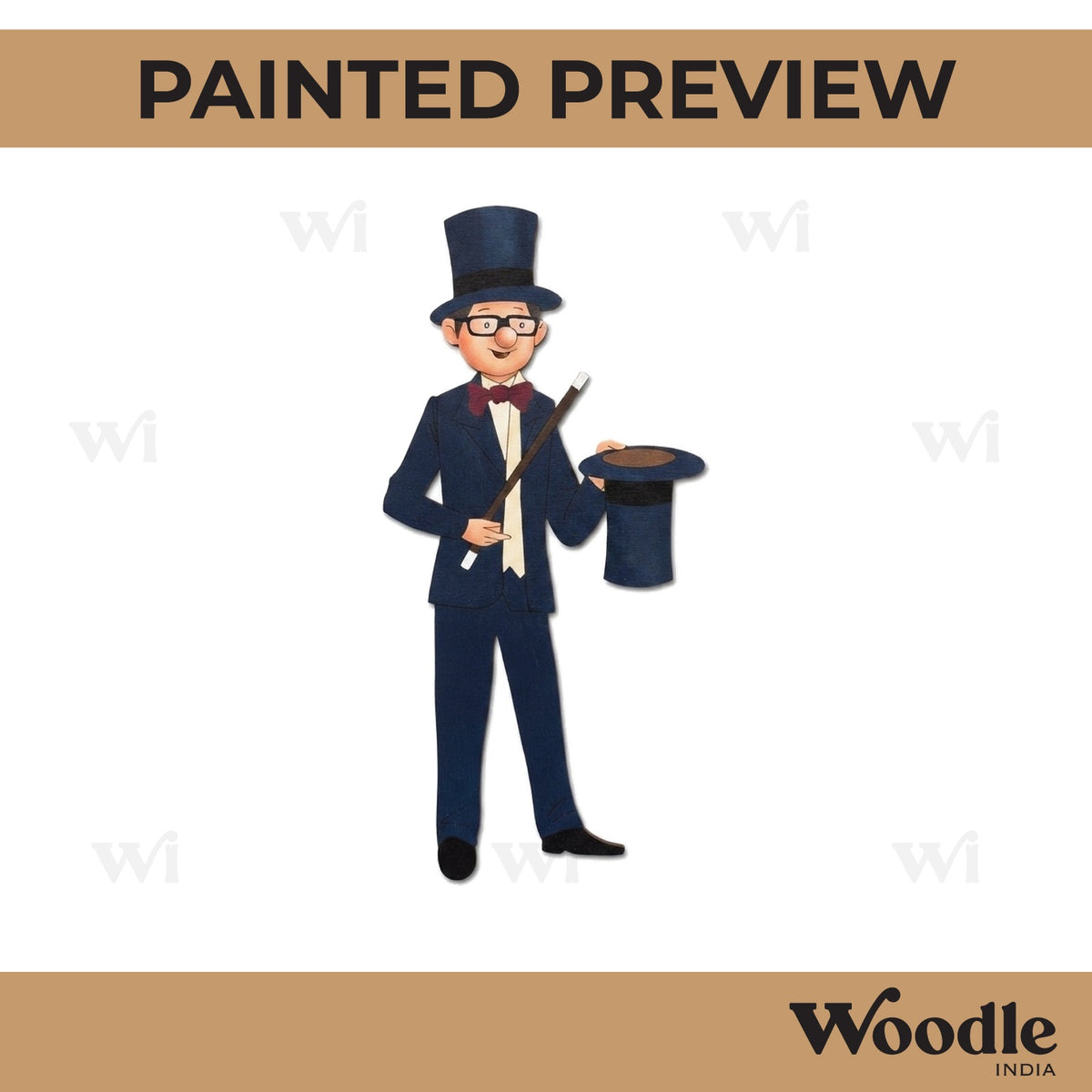 Magician Pre Marked MDF Design 1