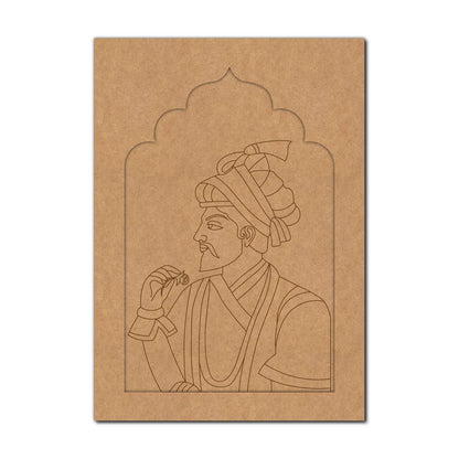 Maharaja Bani Thani Jharokha Pre Marked MDF Design 4