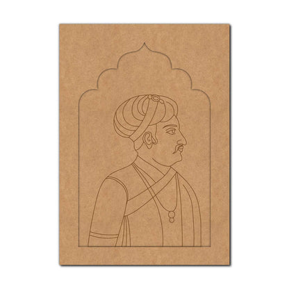 Maharaja Bani Thani Jharokha Pre Marked MDF Design 5