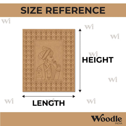 Maharaja Bani Thani Pre Marked Base MDF Design 1