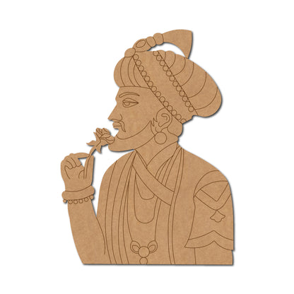 Maharaja Bani Thani Pre Marked MDF Design 1