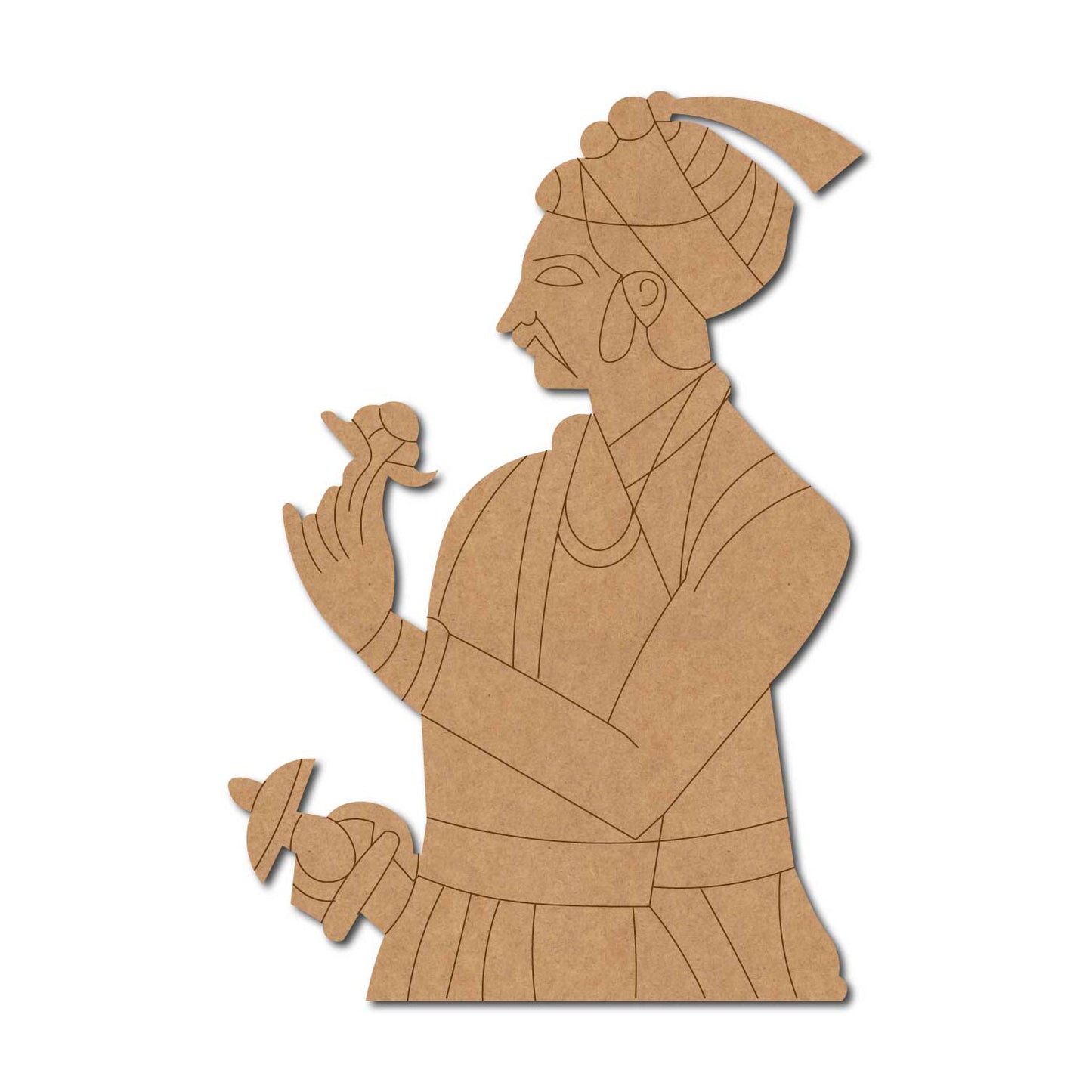 Maharaja Bani Thani Pre Marked MDF Design 3