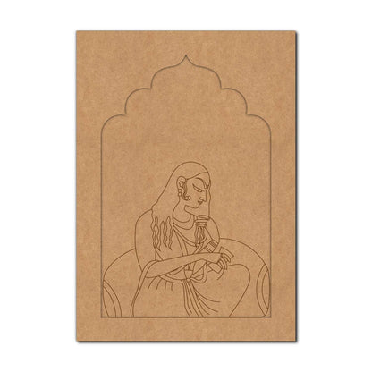 Maharani Bani Thani Jharokha Pre Marked MDF Design 10