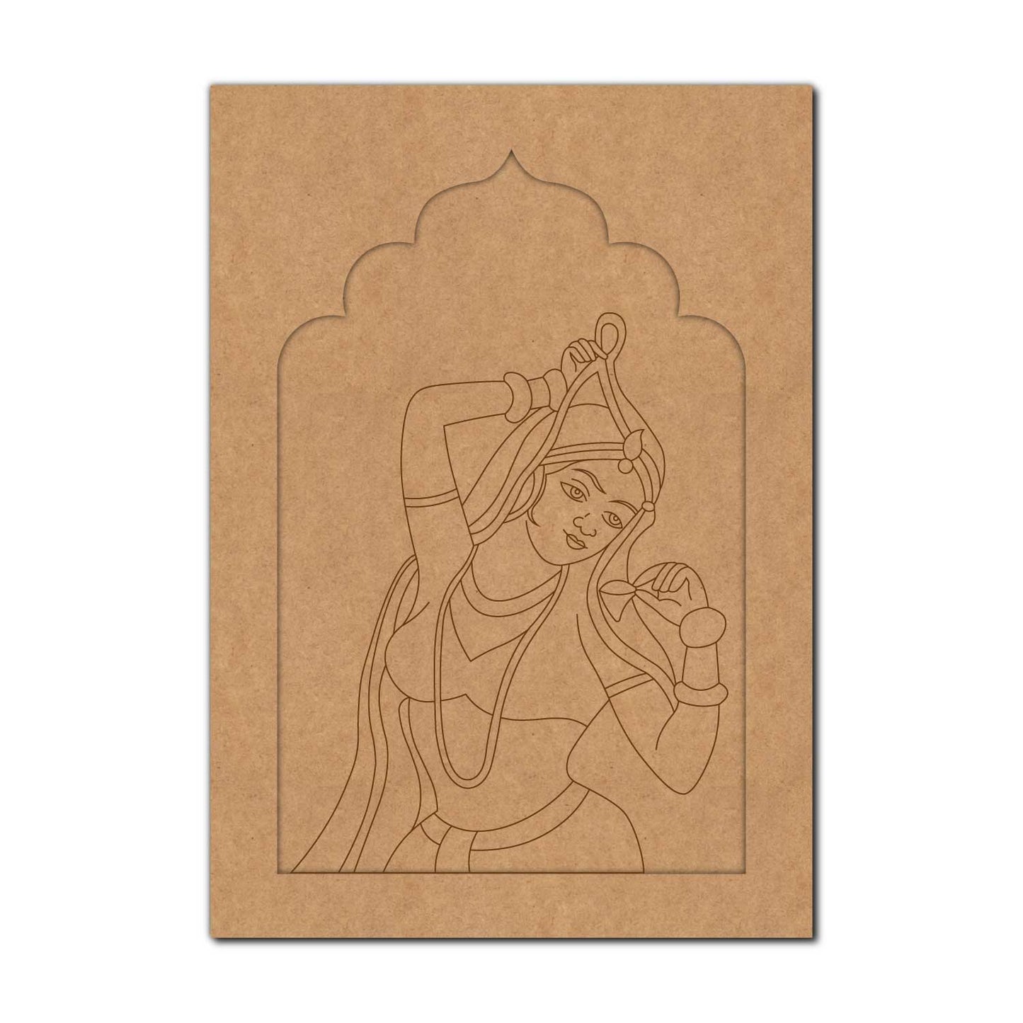 Maharani Bani Thani Jharokha Pre Marked MDF Design 5