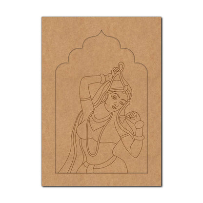 Maharani Bani Thani Jharokha Pre Marked MDF Design 5
