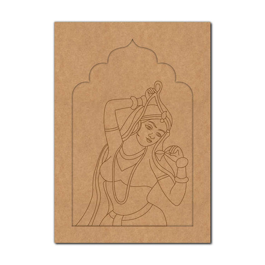 Maharani Bani Thani Jharokha Pre Marked MDF Design 5