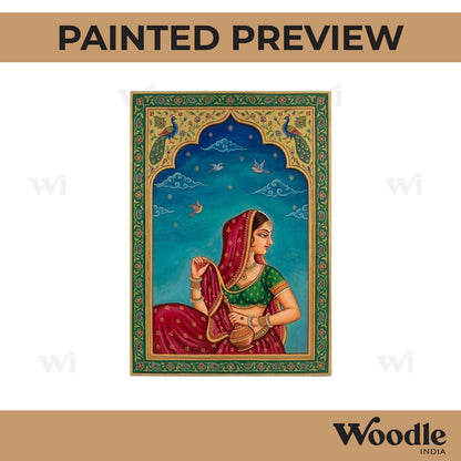 Maharani Bani Thani Jharokha Pre Marked MDF Design 6