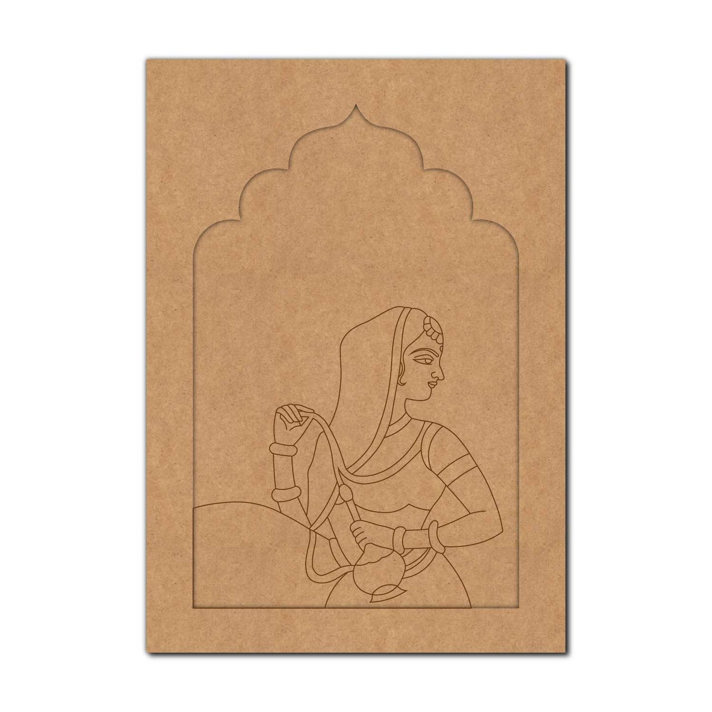 Maharani Bani Thani Jharokha Pre Marked MDF Design 6