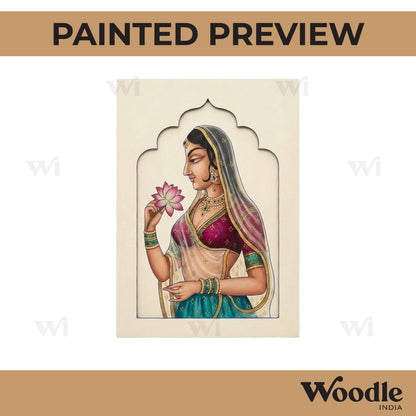 Maharani Bani Thani Jharokha Pre Marked MDF Design 9