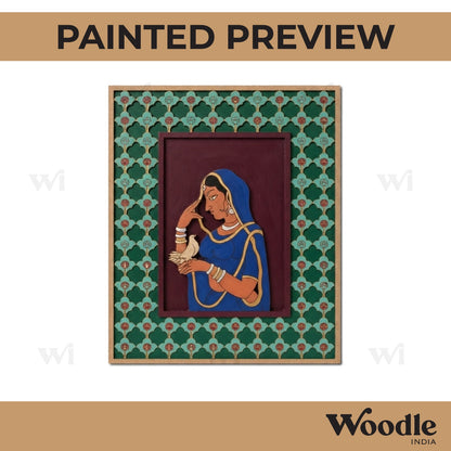 Maharani Bani Thani Pre Marked Base MDF Design 2