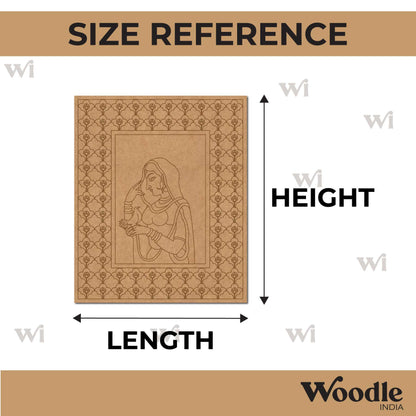 Maharani Bani Thani Pre Marked Base MDF Design 2