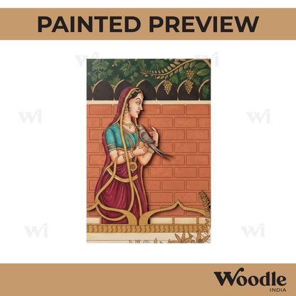 Maharani Bani Thani Pre Marked Base MDF Design 3