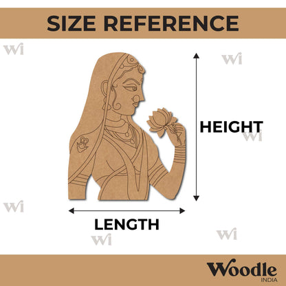 Maharani Bani Thani Pre Marked MDF Design 3