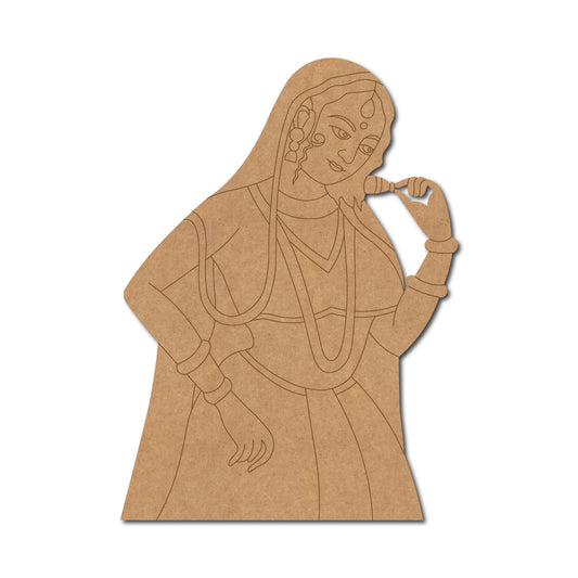 Maharani Bani Thani Pre Marked MDF Design 9