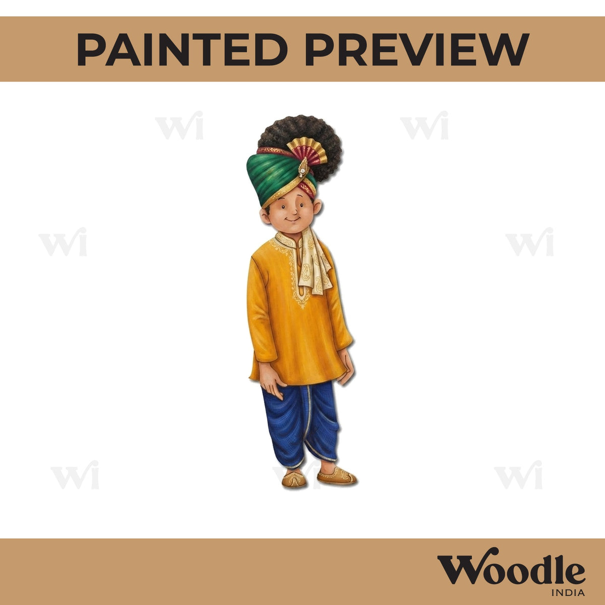 Maharashtra Man Pre Marked MDF Design 2