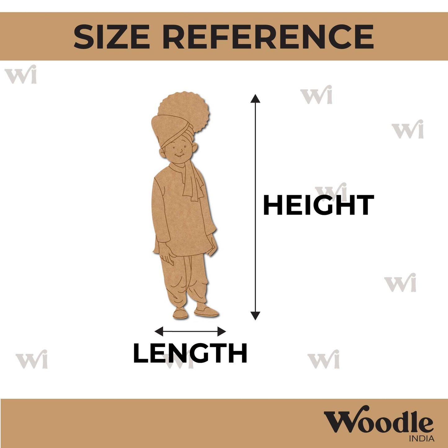 Maharashtra Man Pre Marked MDF Design 2