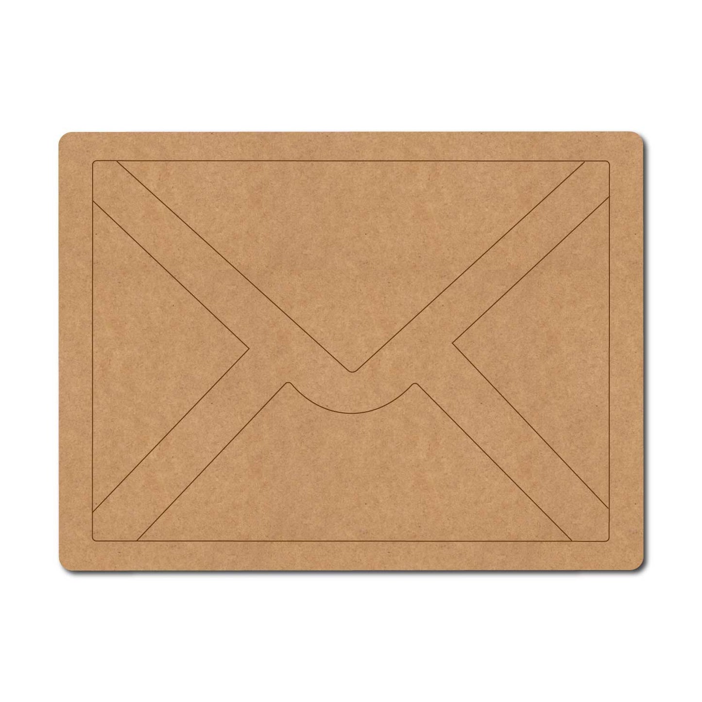 Mail Letter Pre Marked MDF Design 1