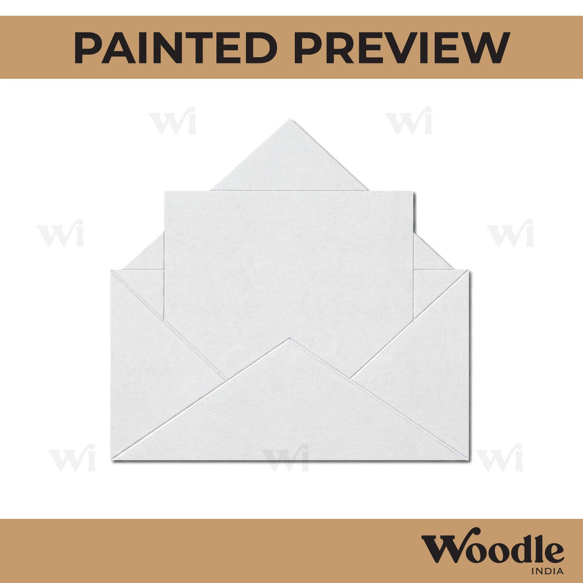 Mail Letter Pre Marked MDF Design 2