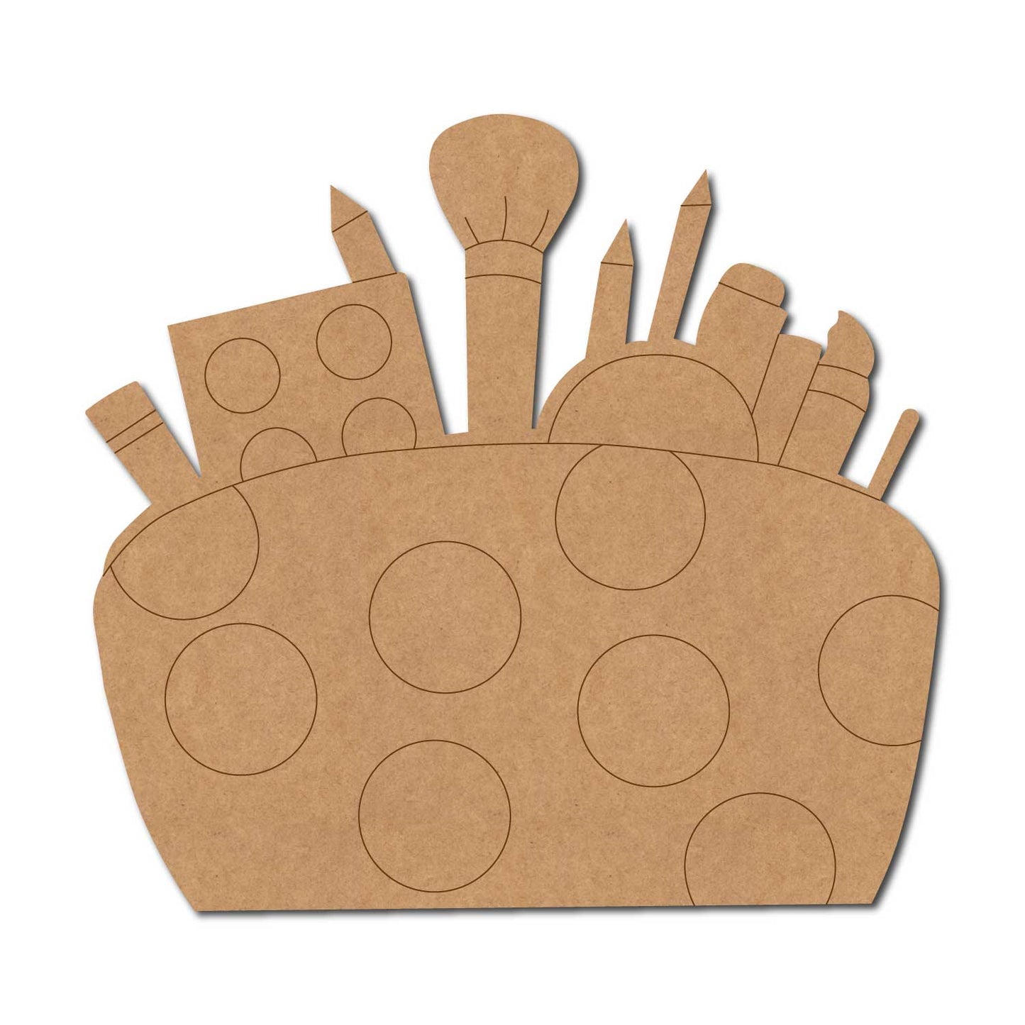 Makeup Kit Pre Marked MDF Design 1