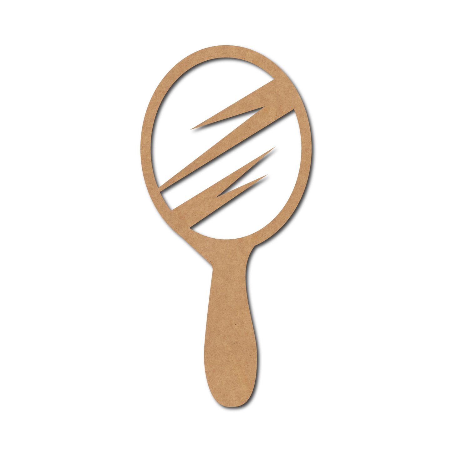 Makeup Mirror Cutout MDF Design 1