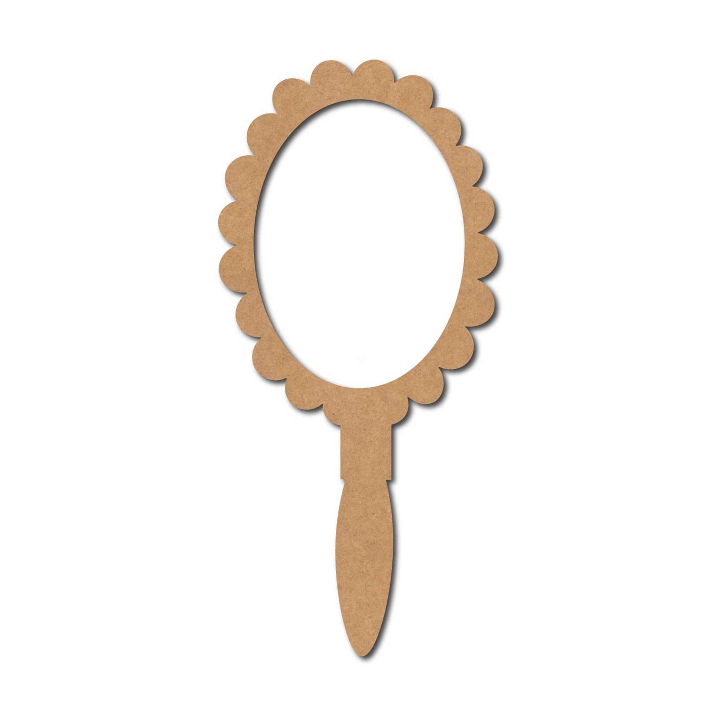 Makeup Mirror Cutout MDF Design 2