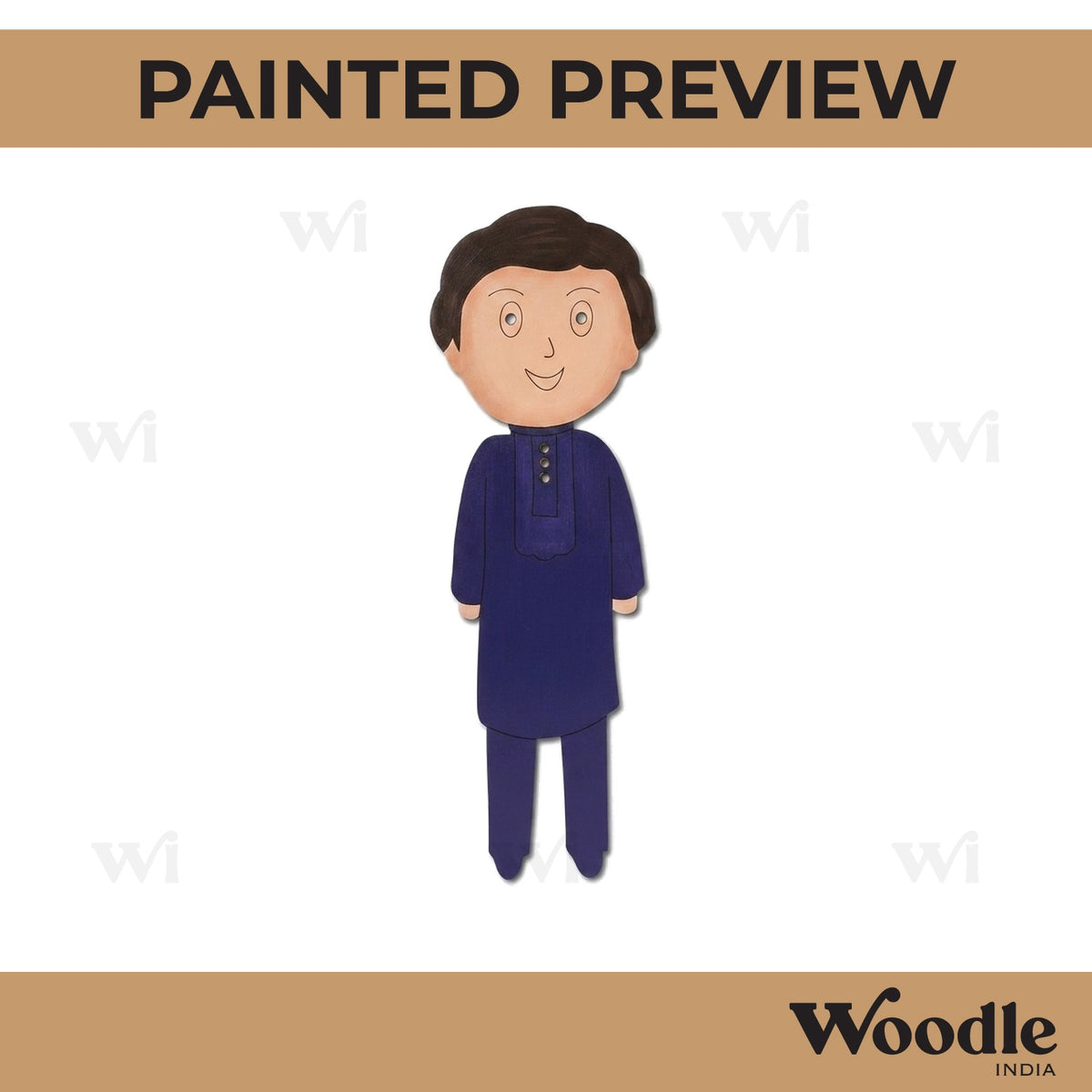 Man Pre Marked MDF Design 1