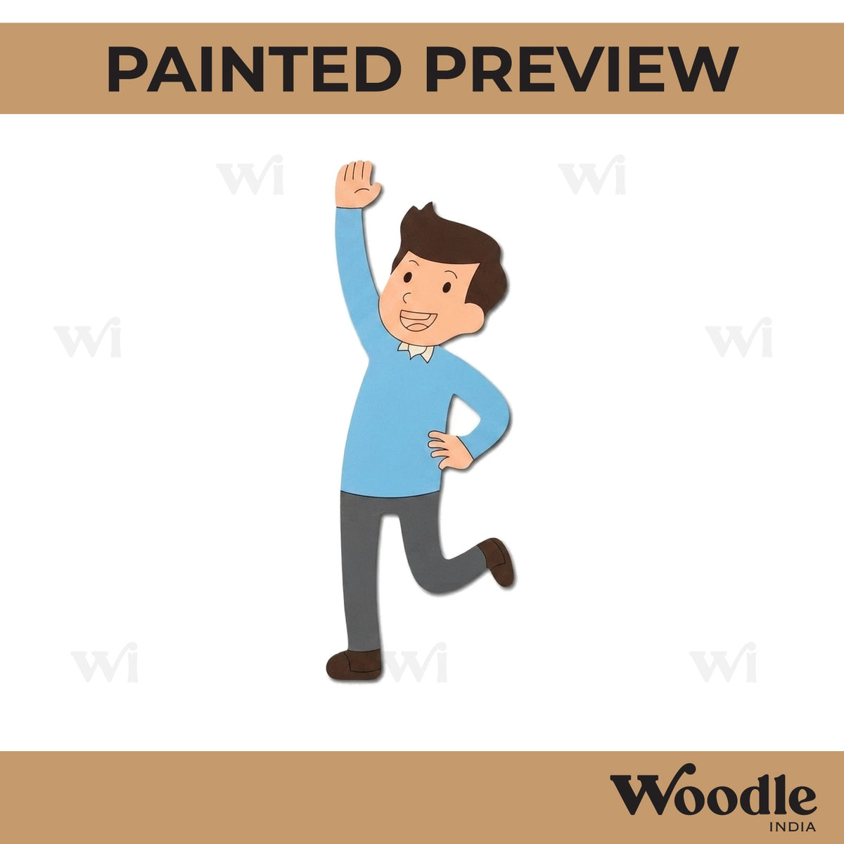 Man Pre Marked MDF Design 10