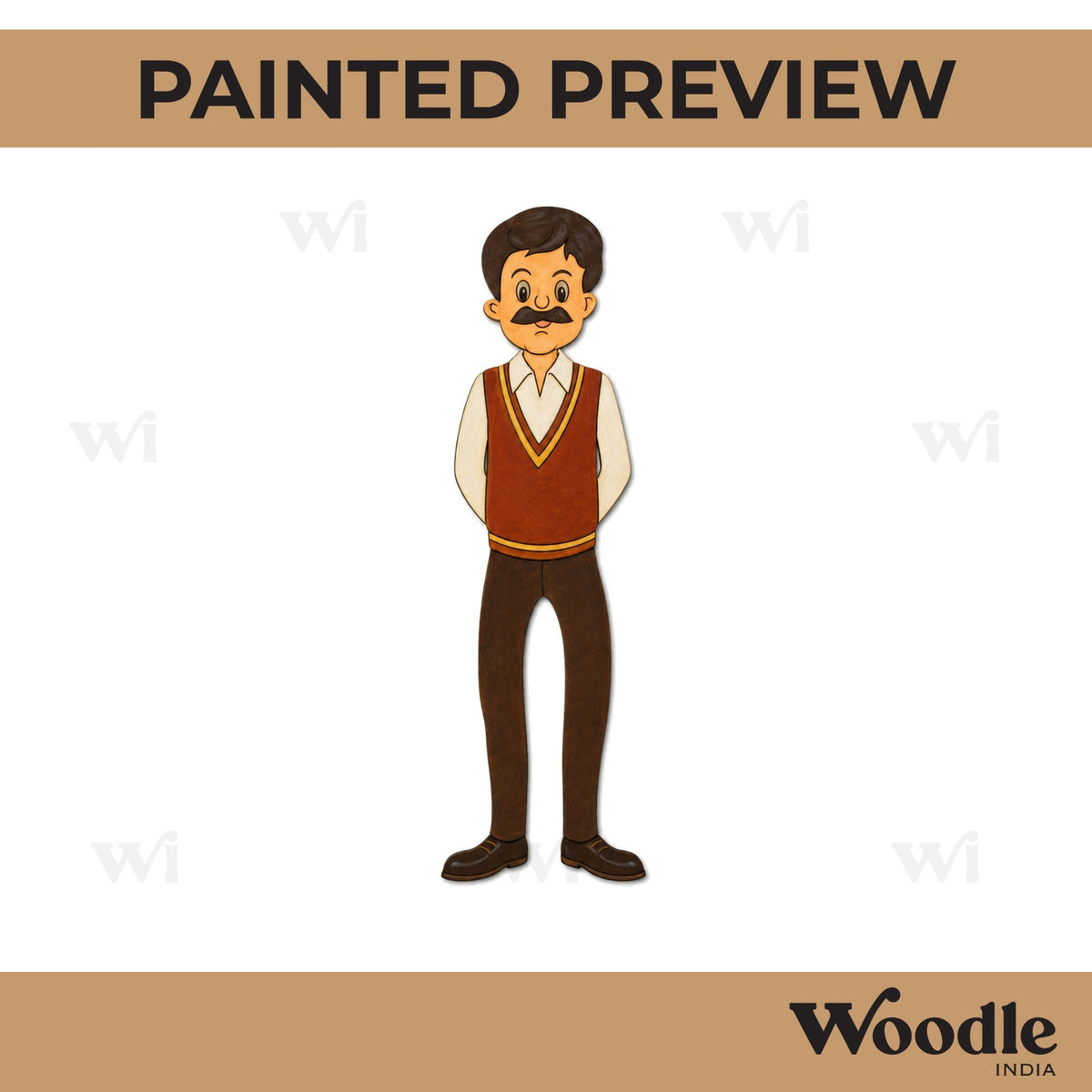 Man Pre Marked MDF Design 11
