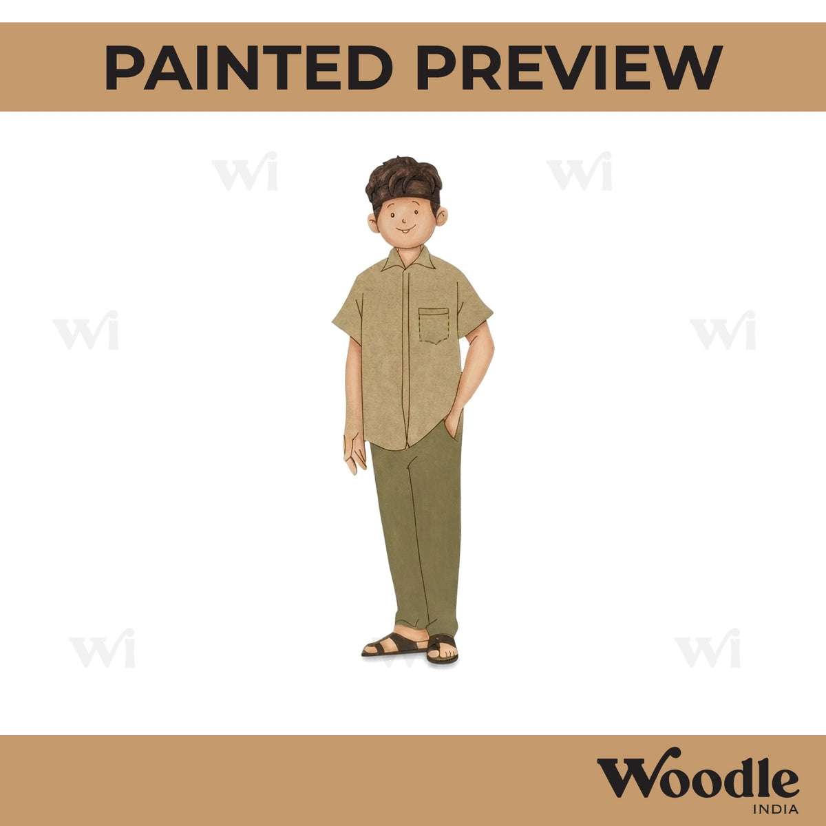 Man Pre Marked MDF Design 13
