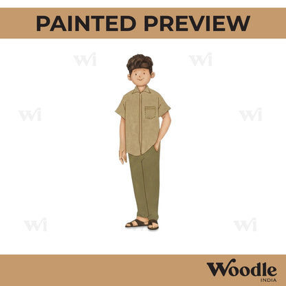 Man Pre Marked MDF Design 13