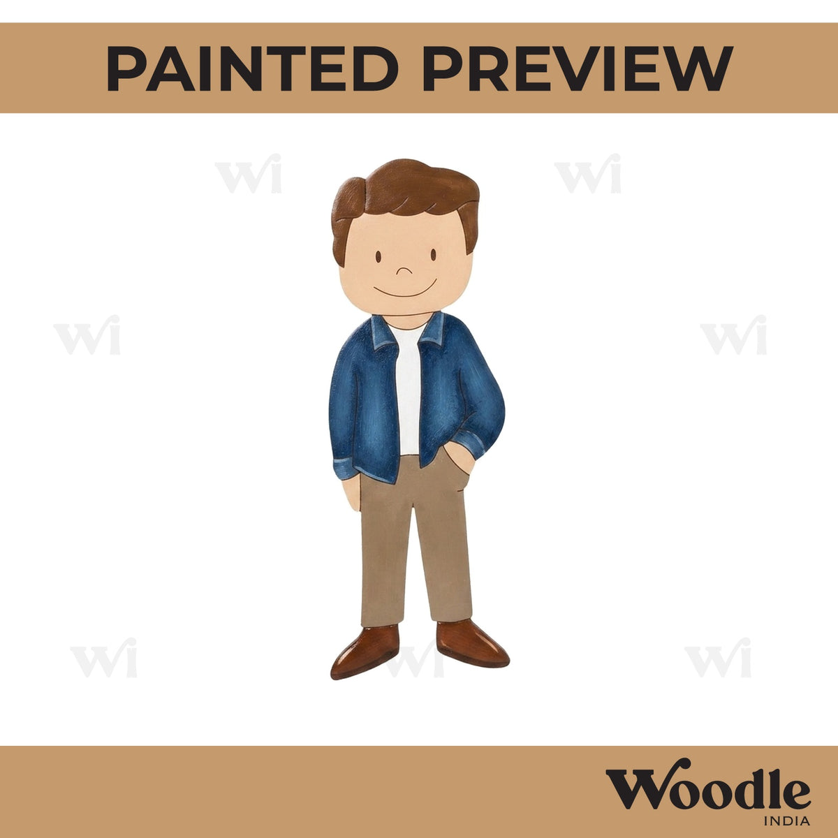 Man Pre Marked MDF Design 4