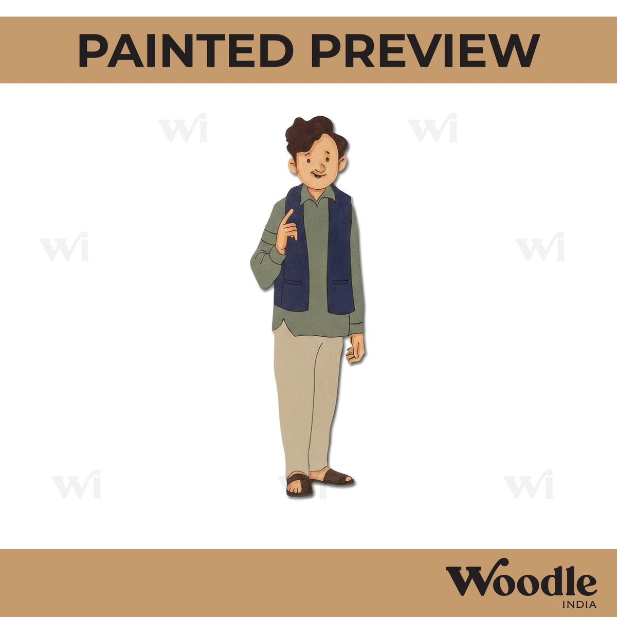 Man Pre Marked MDF Design 14