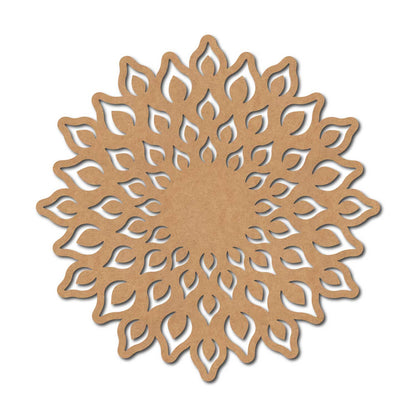 Mandala Base Cutout MDF Design 11